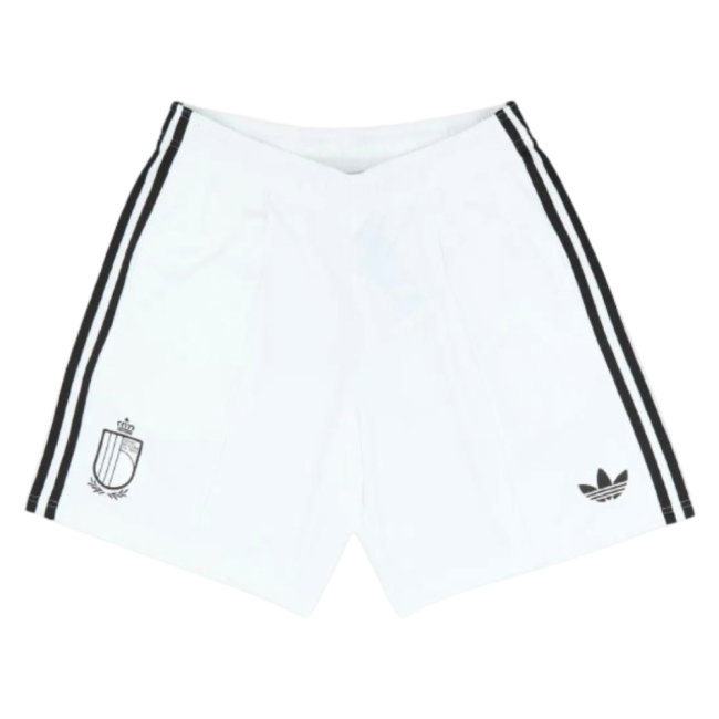2026-2027 Belgium Away Shorts (White)-SoccerKits Hub | Buy Soccer Jerseys Online